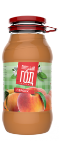 сок Персик Вкусный год Баринофф