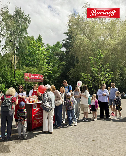 Соки Barinoff на Дне защиты детей - фото к статье