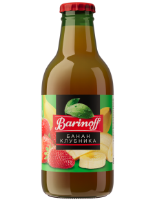 Банан-клубника