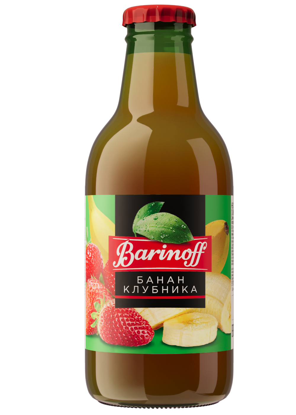 Банан-клубника