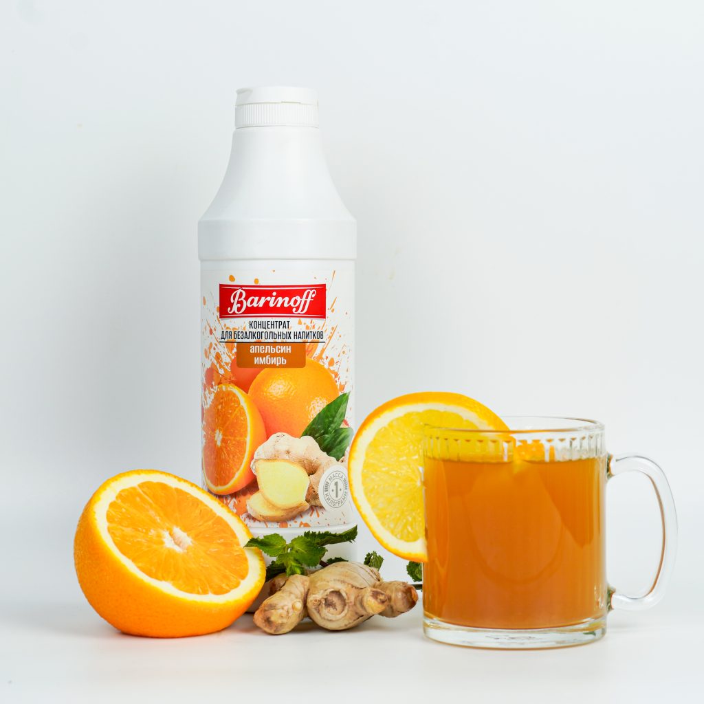 Апельсиново-имбирный чай